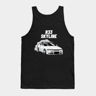 r33 skyline Tank Top